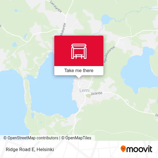 Ridge Road E map