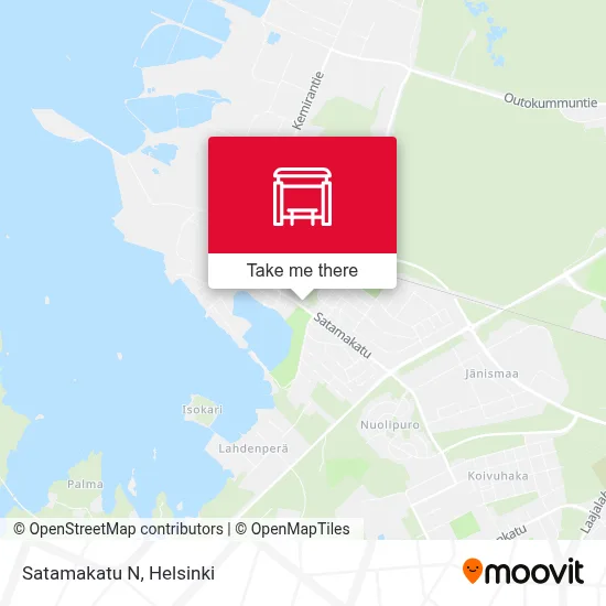 Satamakatu N map