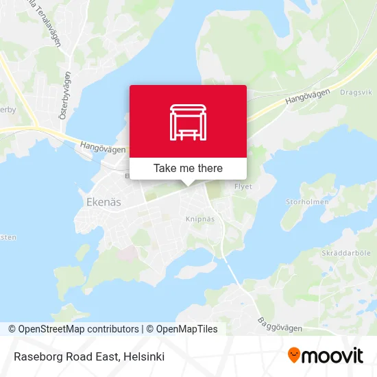 Raseborg Road East map