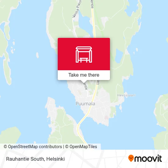 Rauhantie South map