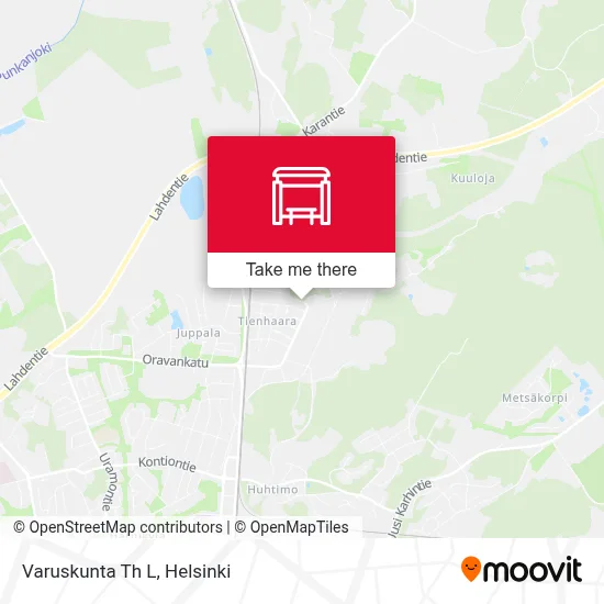 Varuskunta Th L map