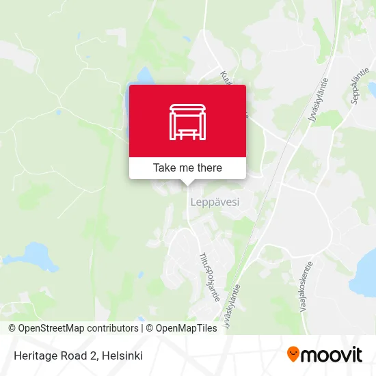 Heritage Road 2 map