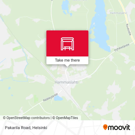 Pakarila Road map