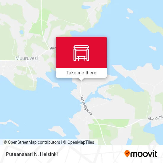 Putaansaari N map