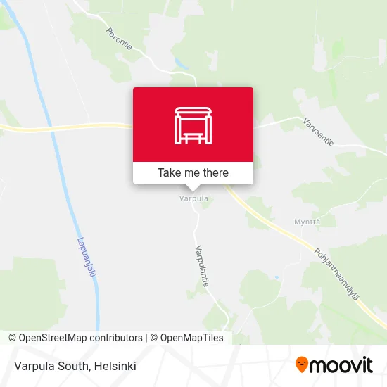 Varpula South map