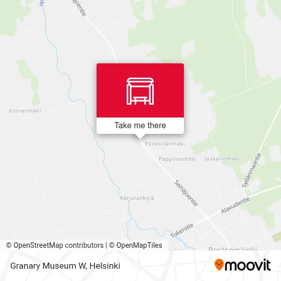 Granary Museum W map
