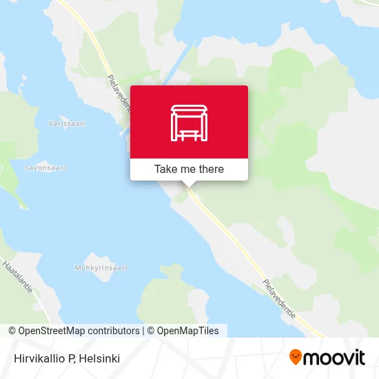Hirvikallio P map