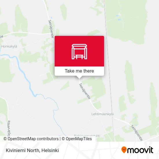 Kiviniemi North map
