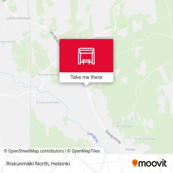 Riskunmäki North map
