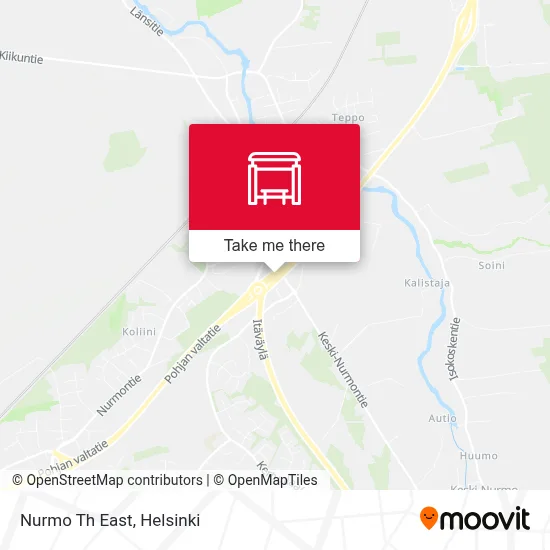 Nurmo Th East map