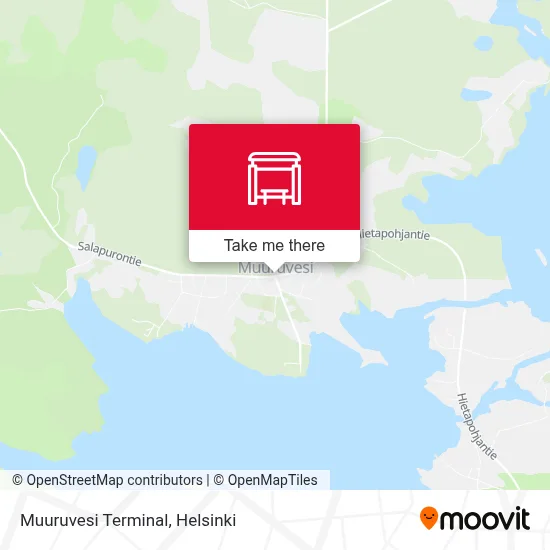 Muuruvesi Terminal map
