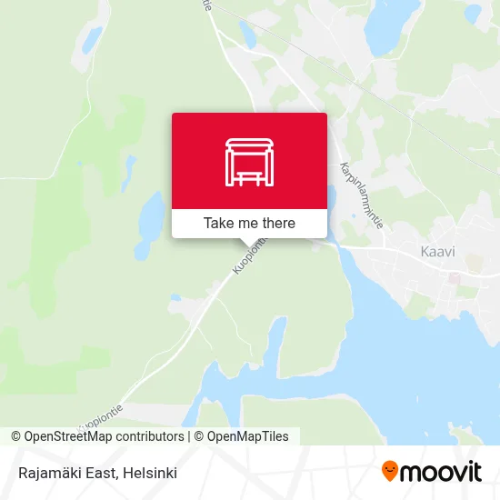 Rajamäki East map