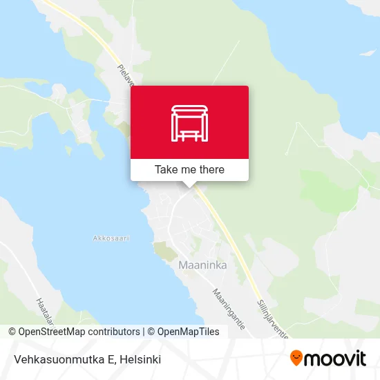 Vehkasuonmutka E map