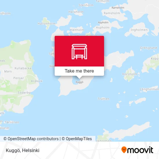 Kuggö map