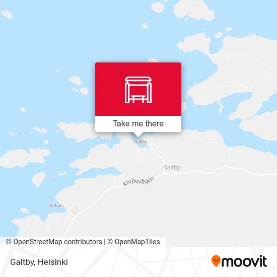 Galtby map
