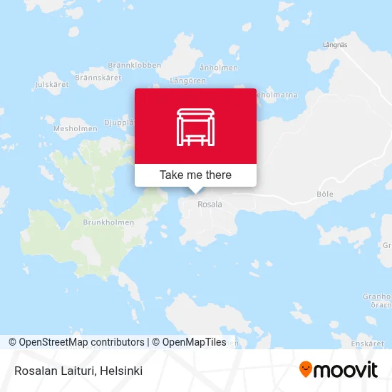 Rosalan Laituri map