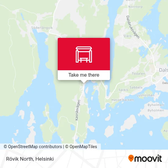 Rövik North map