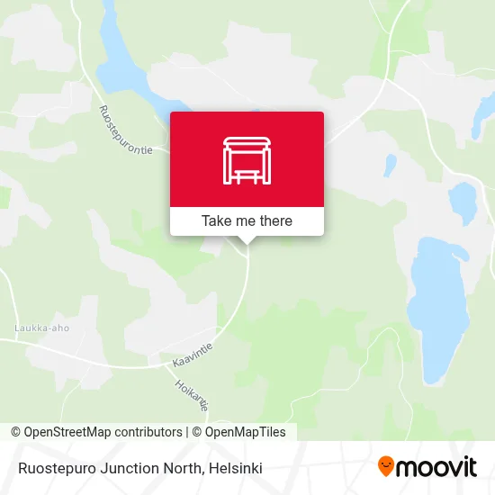 Ruostepuro Junction North map