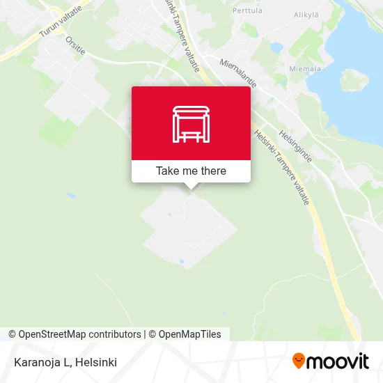 Karanoja L map
