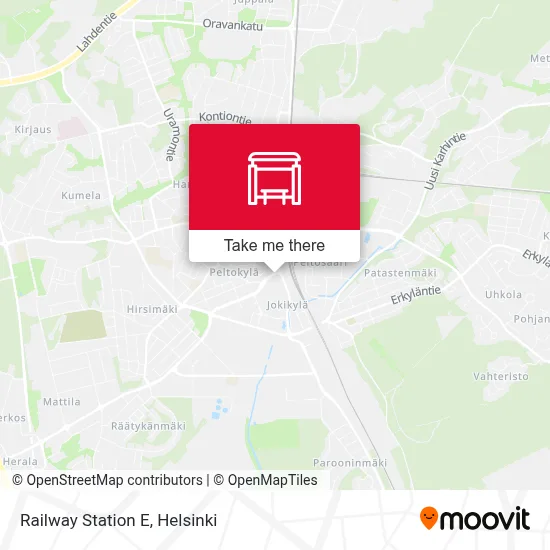 Railway Station E map