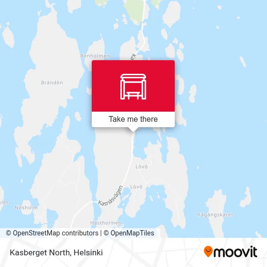 Kasberget North map