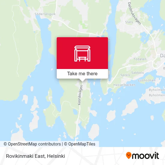 Rovikinmaki East map