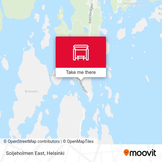 Soljeholmen East map