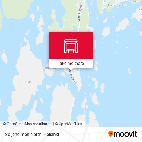 Soljeholmen North map