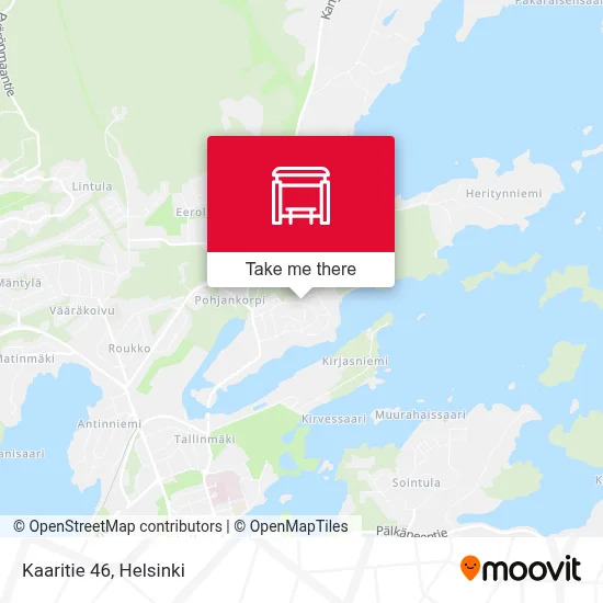 Kaaritie 46 map