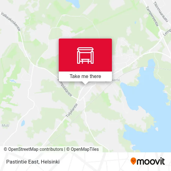 Pastintie East map