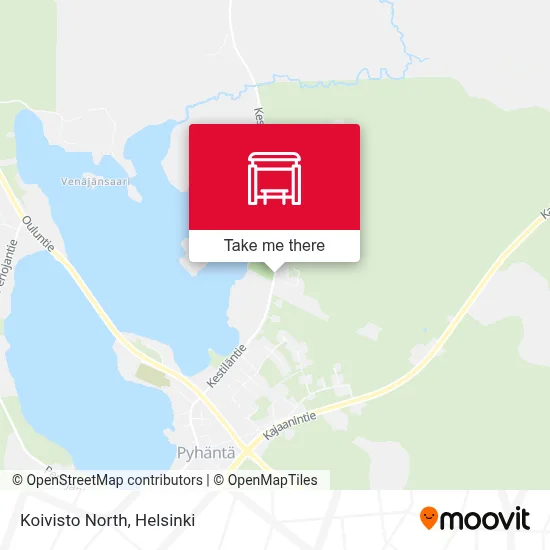 Koivisto North map