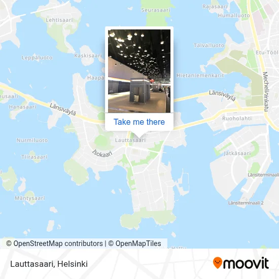 Lauttasaari map