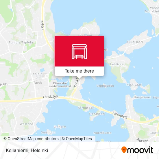 Keilaniemi map
