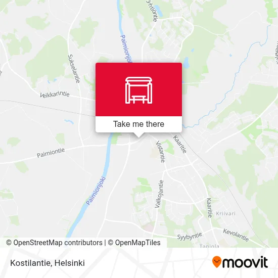 Kostilantie map