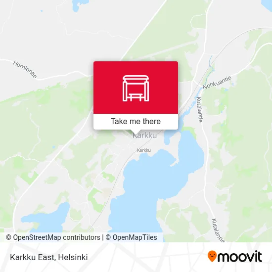 Karkku East map