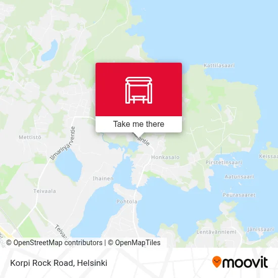 Korpi Rock Road map
