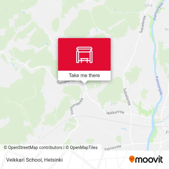 Veikkari School map