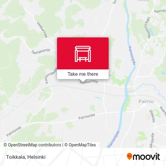 Toikkala map