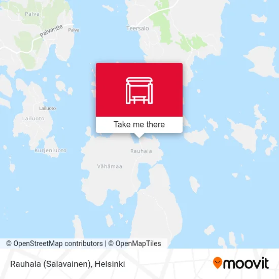 Rauhala (Salavainen) map