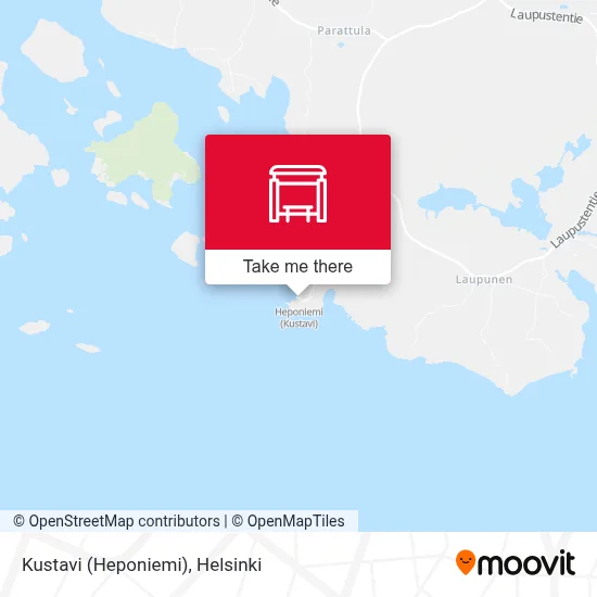 Kustavi (Heponiemi) map