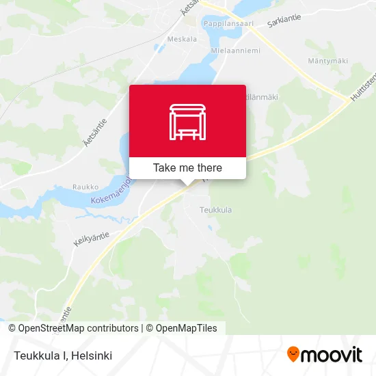 Teukkula I map