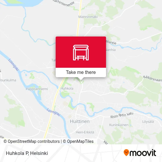 Huhkola P map
