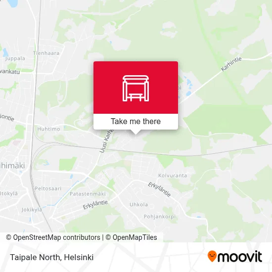 Taipale North map