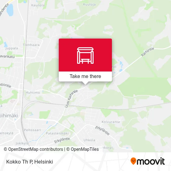 Kokko Th P map