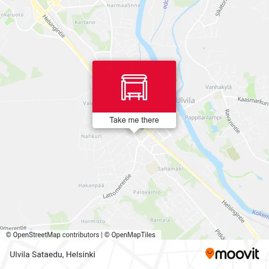 Ulvila Sataedu map