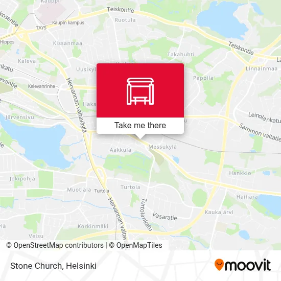 Stone Church map