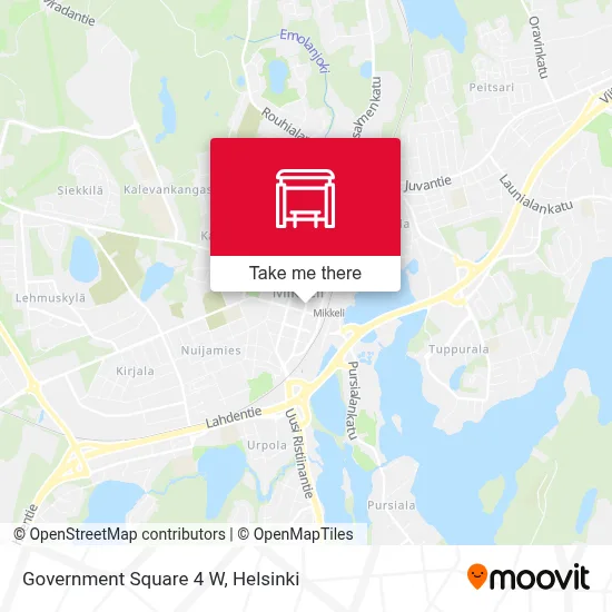 Government Square 4 W map