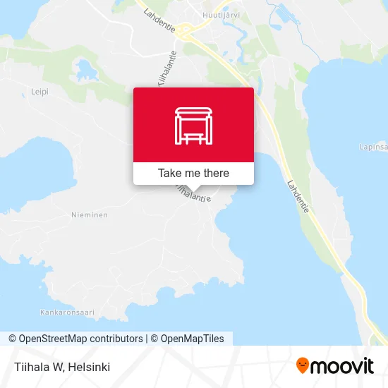 Tiihala W map