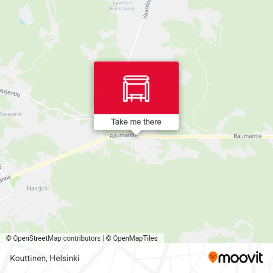 Kouttinen map