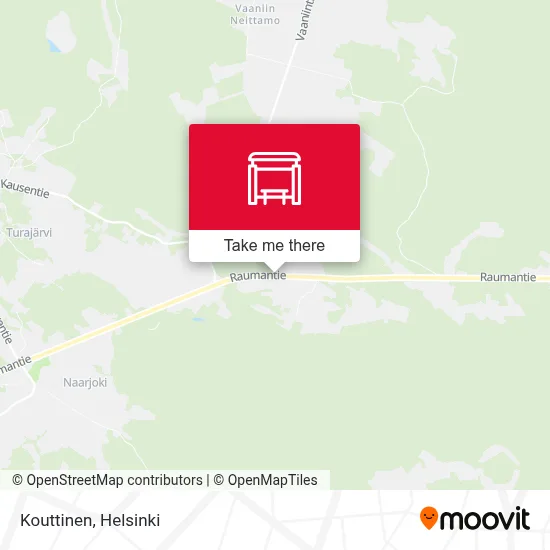 Kouttinen map